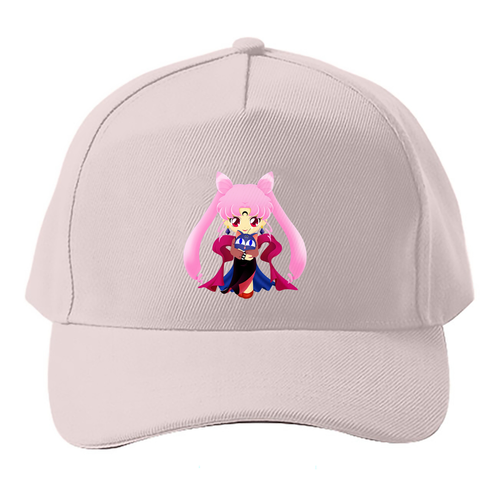 （画像用） 美少女戦士セーラームーン ちびうさ Sailor Moon Chibiusa Tsukino Usagi Small Lady Serenity ベースボールキャップ 綿100％ 男女兼用 帽子 スポーツ
